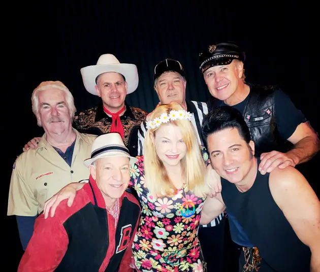 Seven members of Wally & The Beavs.