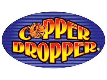 Copper Dropper slots logo.