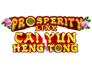 Prosperity Link Cai Yun Heng Tong logo with pink flowers.