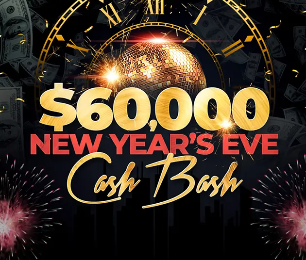 $60,000 New Year's Eve Cash Bash logo