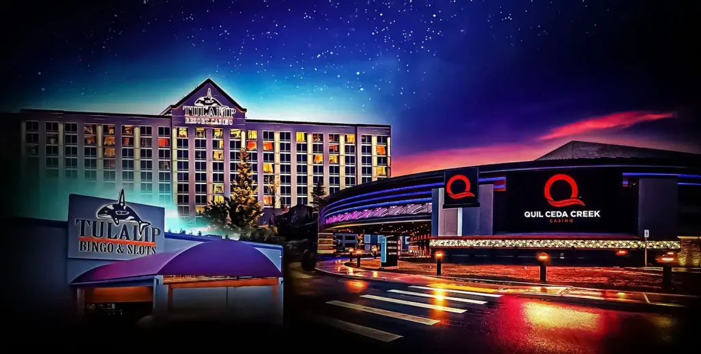 Tulalip Properties collage - contact tulalip resort