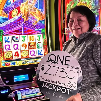 May Jackpots Winners Tulalip Bingo and Slots