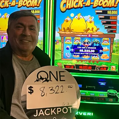 May Jackpots Winners Tulalip Bingo and Slots