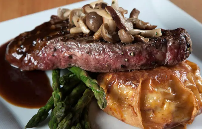 New york steak at Blackfish