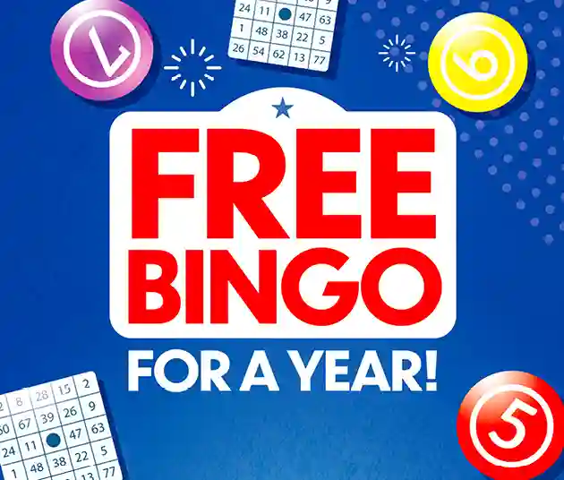 Free Bingo for a Year promotion